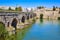 Merida in Spain entrance roman bridge