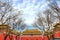 Meridian Gate Entrance Gugong Forbidden City Palace Beijing Chin