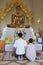 Merit Makers at a Buddhist Temple