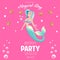 Mermaid birthday party