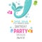 Mermaid birthday party