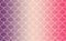 Mermaid or fish scale tiles with linear color progression in purple and pink hues