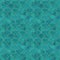 Mermaid fish scale wave japanese seamless pattern