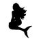 Mermaid siren silhouette ancient mythology fantasy