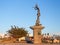 Mermaid statue entrance Ventura harbor