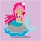 mermaids pink 10 2