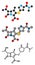 Meropenem broad-spectrum antibiotic (carbapenem class), chemical structure