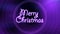 Merry Christmas 3D animated, presentation with 3D visual effects, 3D animated light rays with hollow effect, New year celebration