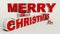 Merry Christmas 3d text,gift high resolution