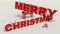 Merry Christmas 3d text,gift high resolution