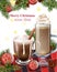 Merry Christmas card with Hot chocolate drinks. Winter Holiday backgrounds