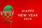 Merry Christmas and Happy 2019 New Year background