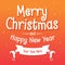 Merry Christmas And Happy New Year Greetings Background