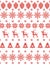 Merry Christmas & Happy New Year Knitted Greeting background.