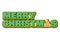 MERRY CHRISTMAS, Letter A of christmAs with Various Strips of Adhesive BANDAGE AID PLASTER