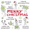 Merry christmas, Multilingual Christmas Card