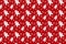 Merry Christmas pattern seamless. Christmas cookie background.