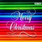 Merry christmas pencil background.