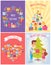 Merry Christmas Set of Gifts Vector Illustration