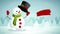 Merry Christmas video animation footage