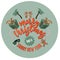 Merry Christmas warm locale badge