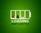 Merry christmas web sale loading concept