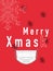 Merry Chritsmas Card with Text XMask