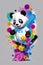 Merry Melodies: Playful Panda and Colorful Music Box