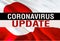 MERS-Cov Abstract virus UPDATE on Greenland flag. Middle East respiratory syndrome coronavirus. 3D rendering Novel coronavirus