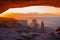 Mesa Arch, Canyonlands national park, Utah, USA.