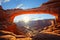 Mesa Archs natural beauty in Canyonlands National Park, Utah, USA