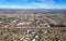 Mesa, Arizona Skyline looking north from the Superstition Freeway