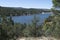 Mesa campground overlooks Lake Roberts.