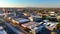 Mesa city center aerial view, Arizona, USA