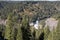 Mesa falls on Henrys Fork river. Idaho. USA