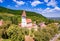 Mesendorf Saxon Fortified Church near Brasov, Transylvania, Romania