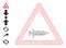 Mesh 2D Vaccine Warning Icon