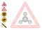 Mesh Carcass Chemical Warning Icon