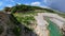 Mesi Bridge historic stone bridge in Albania