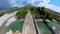 Mesi Bridge historic stone bridge in Albania