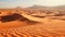 A Mesmerizing Aerial View of A Vast Desert Landscape Background
