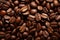 A Mesmerizing Background of Coffee Beans, Unveiling the Richness and Warmth of the Bean World. created with Generative AI