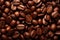 A Mesmerizing Background of Coffee Beans, Unveiling the Richness and Warmth of the Bean World. created with Generative AI