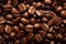 A Mesmerizing Background of Coffee Beans, Unveiling the Richness and Warmth of the Bean World. created with Generative AI