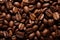 A Mesmerizing Background of Coffee Beans, Unveiling the Richness and Warmth of the Bean World. created with Generative AI