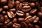 A Mesmerizing Background of Coffee Beans, Unveiling the Richness and Warmth of the Bean World. created with Generative AI