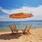 Mesmerizing beach scene under sunlight