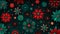 Mesmerizing Christmas pattern, festive elements, beauty