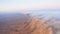 Mesmerizing Cloud Waterfall Phenomenon in the Big Crater Israel