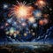 Mesmerizing Fireworks Lighting Up the Night Sky
